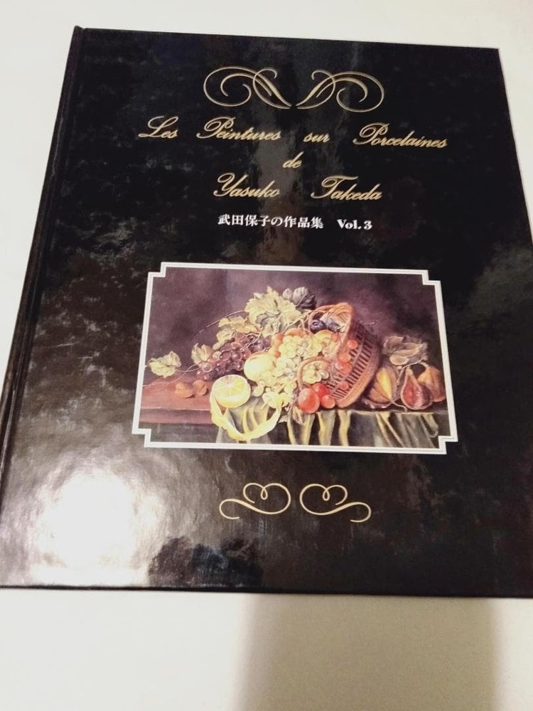 Yasuko Takeda Porcelain Painting Works Collection Vol.3 Signed Hardcover