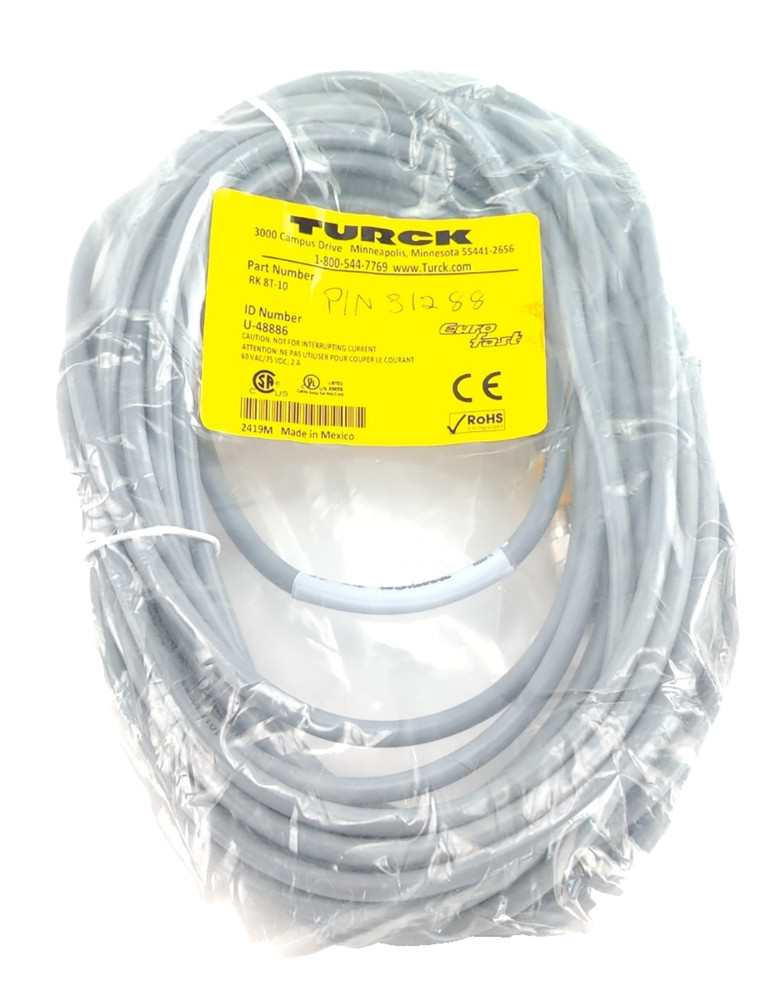 Turck Rk 8T-10 / Rk8T10 (New No Box)