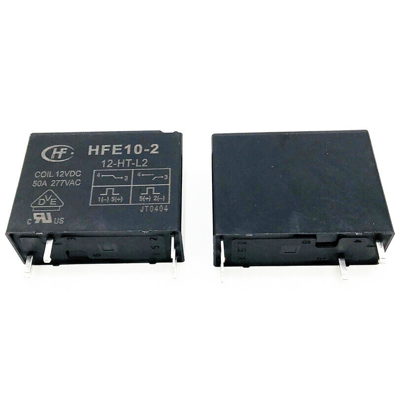 1PC HFE10-2-12-HT-L2 12VDC Power Relay 5Pins #sumaik11