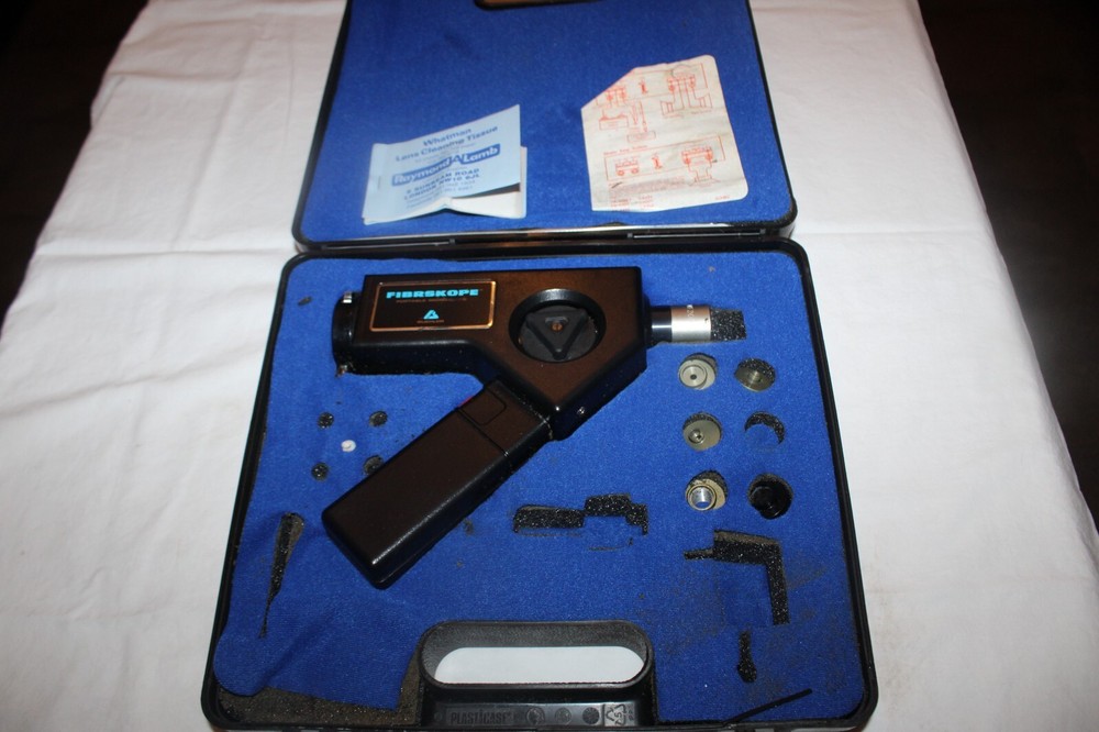 BUEHLER FIBRSKOPE PORTABLE MICROSCOPE 0801-9505  FREE SHIPPING !!!!!!!
