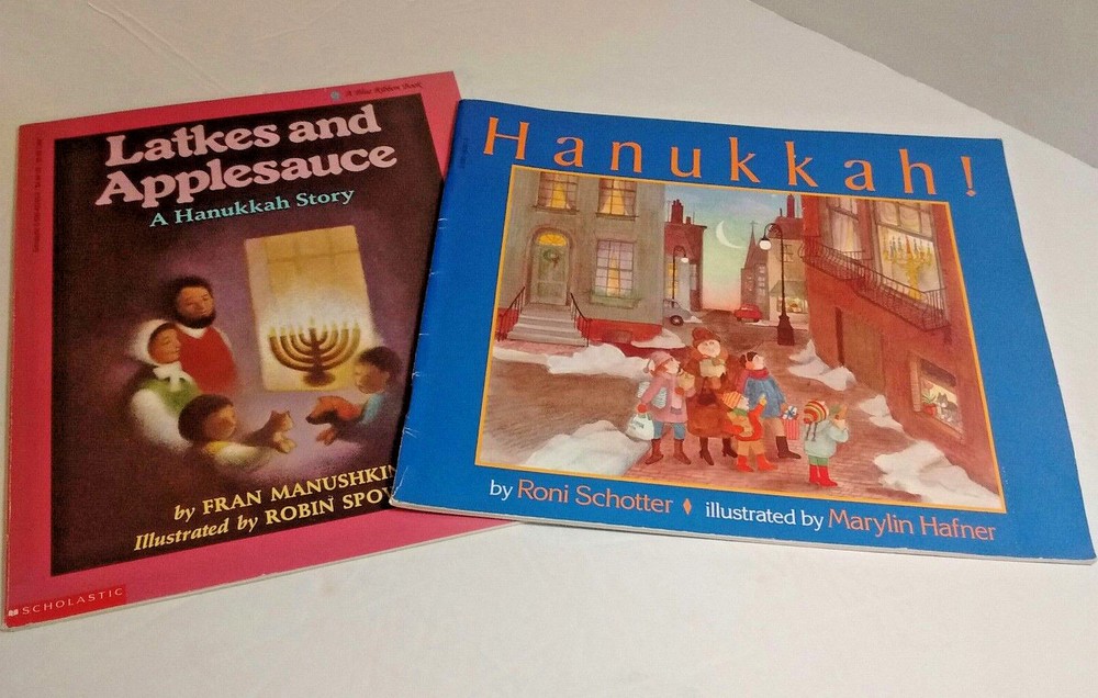 Lot Of 2 Hanukkah Kids Picture Books 