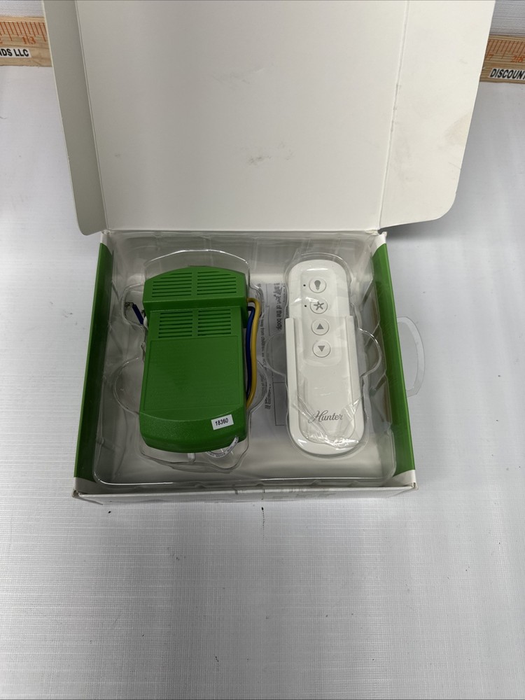 Hunter Universal 3-Speed Ceiling Fan Handheld Remote Control - White (99392)