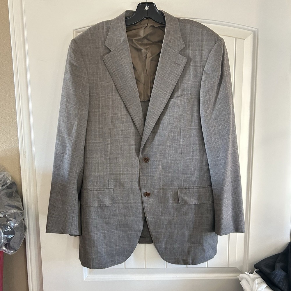 CANALI Pure Wool Blazer Coat Jacket - Mens EU 54 R / US 44 R 54R 44R