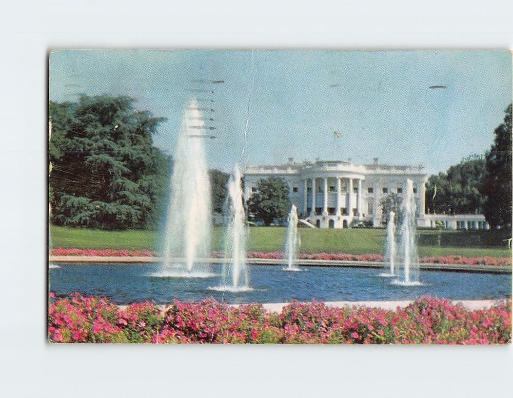 Postcard The White House, Washington, District of Columbia