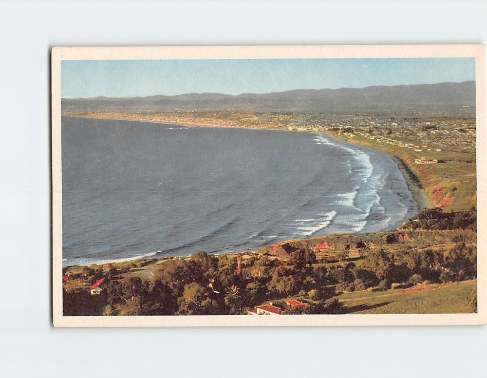 Postcard Los Angeles County West Coast Beaches California USA
