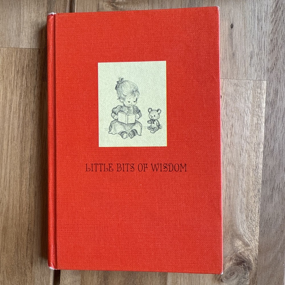 Hallmark Vintage Little Bits Of Wisdom 1967 Hardcover