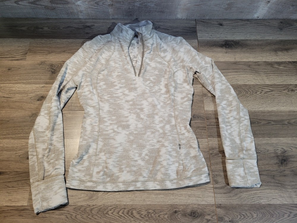 Lululemon Women’s 1/4 Zip Pullover Gray Size 8
