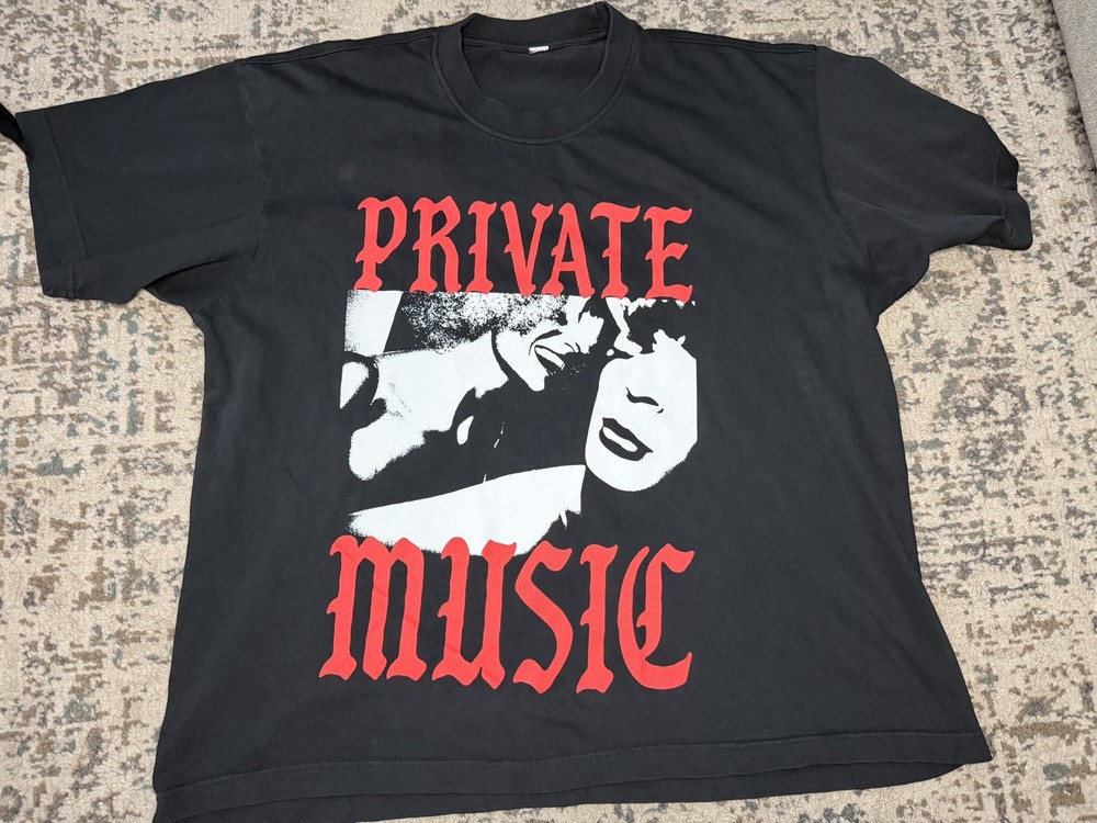 Deftones Private Music Official License 2XL 2025 Tour Shirt Tee RARE