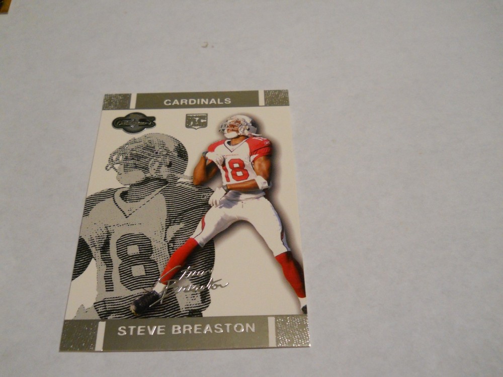 Steve Breaston 0104/2249 Rookie Card Arizona Cardinals 2007 Topps Co-Signers