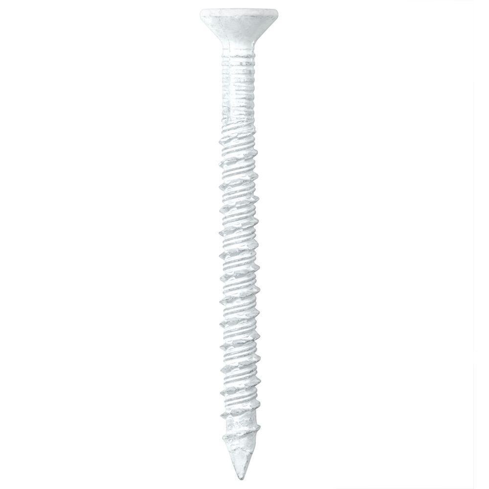 Tapcon 24388 White UltraShield 1/4 X 2-3/4 Phillips 75 Count