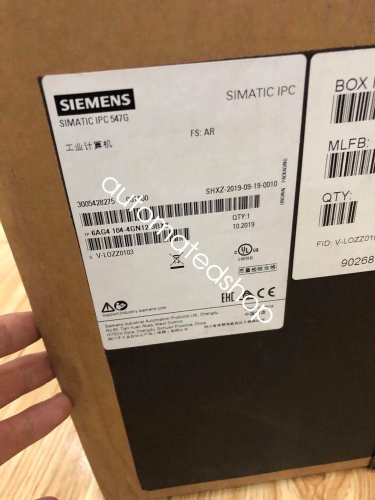 1pcs new SIEMENS SIMATIC IPC547G Industrial Computer 6AG4104-4GN12-3BX3 new