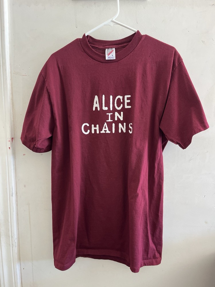 Vintage Alice In Chains MTV Unplugged T Shirt 1996 Large Rare Band Tee Grunge