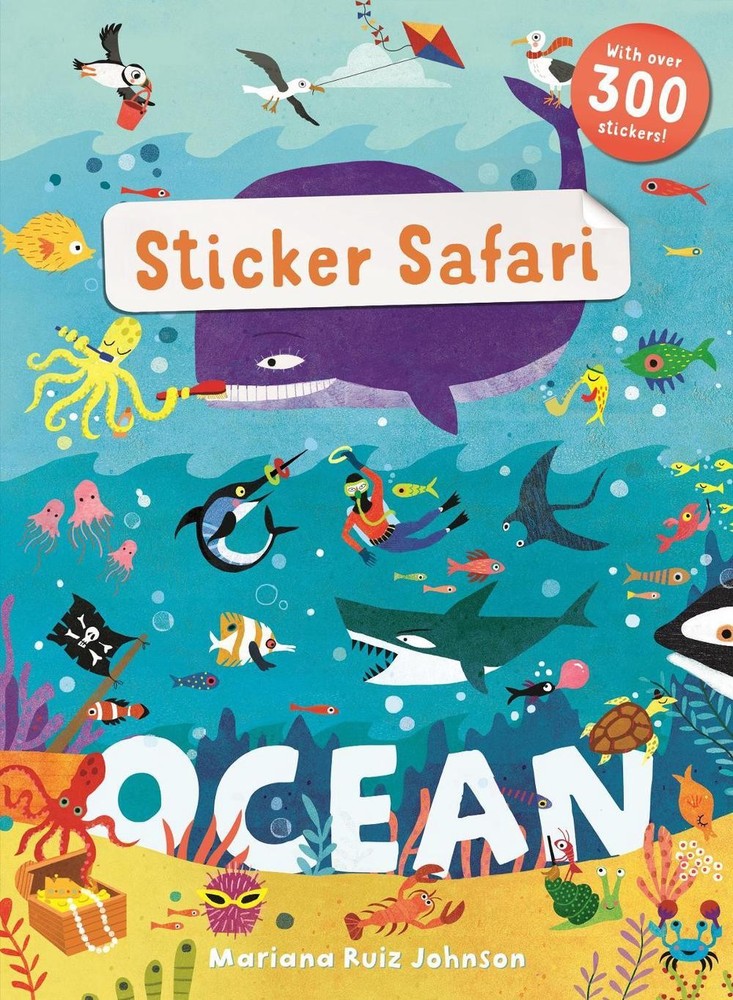Sticker Safari: Ocean by Ruth Symons (English) Paperback Book