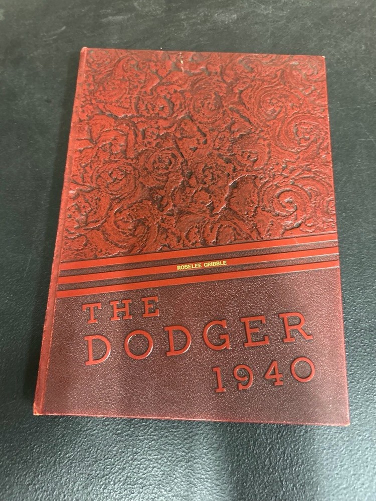 1940 Fort Dodge High School Yearbook, The Dodger, Fort Dodge