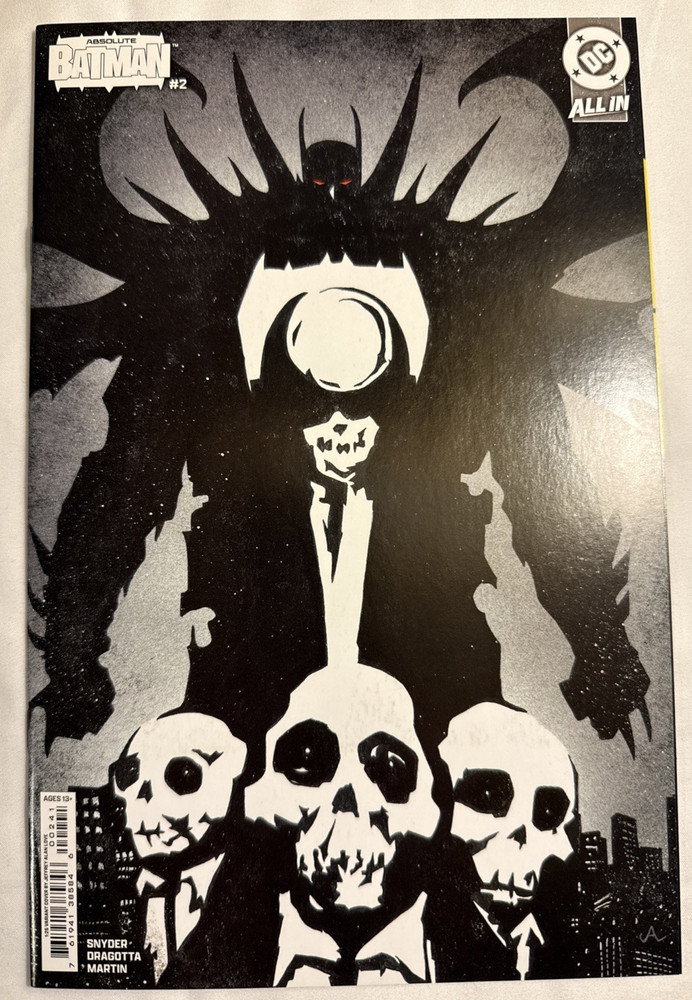 Absolute Batman #2 - Jeffrey Alan Love 1:25 INCENTIVE (2024) Unread • NM/M
