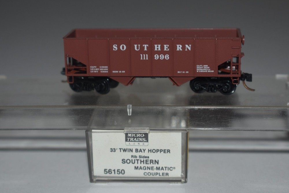 N Scale MTL 56150 Southern 33' Twin Bay Hopper 111996 C53027