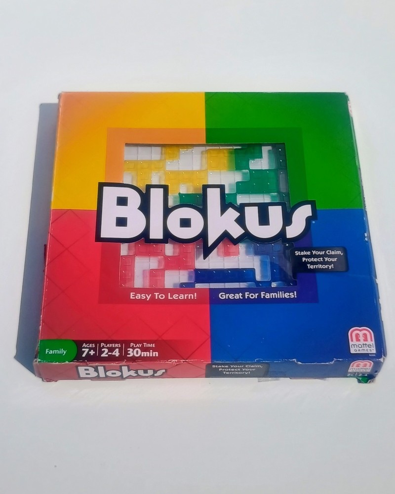 Blokus COMPLETE Mattel 2013 Strategy Triangle Triangular Board