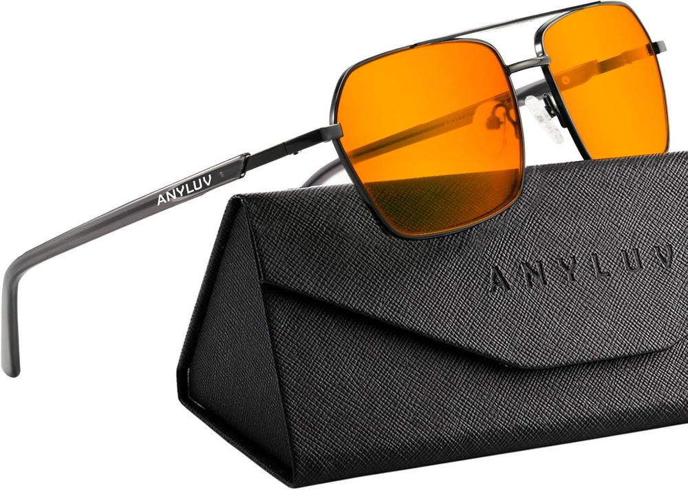 Blue Light Glasses Men/Women, Blue Light Blocking Glasses, Computer Screen Block