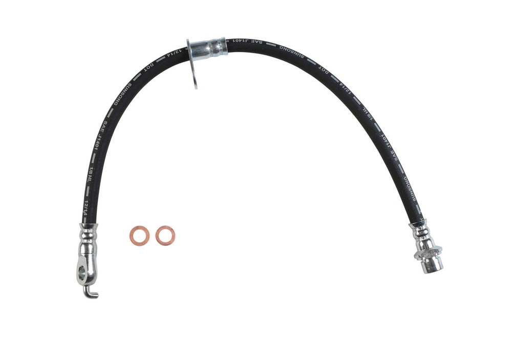 Sunsong Front Left Brake Hydraulic Hose for 2007-2011 Toyota Camry