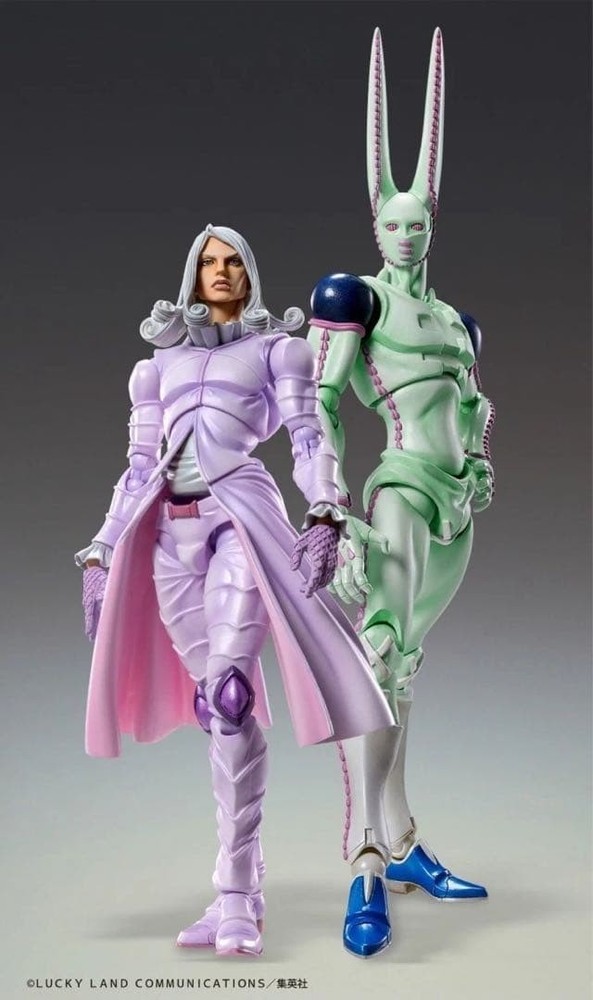JoJo's Bizarre Adventure Super Action Figure 7th part D4C Valentine set second