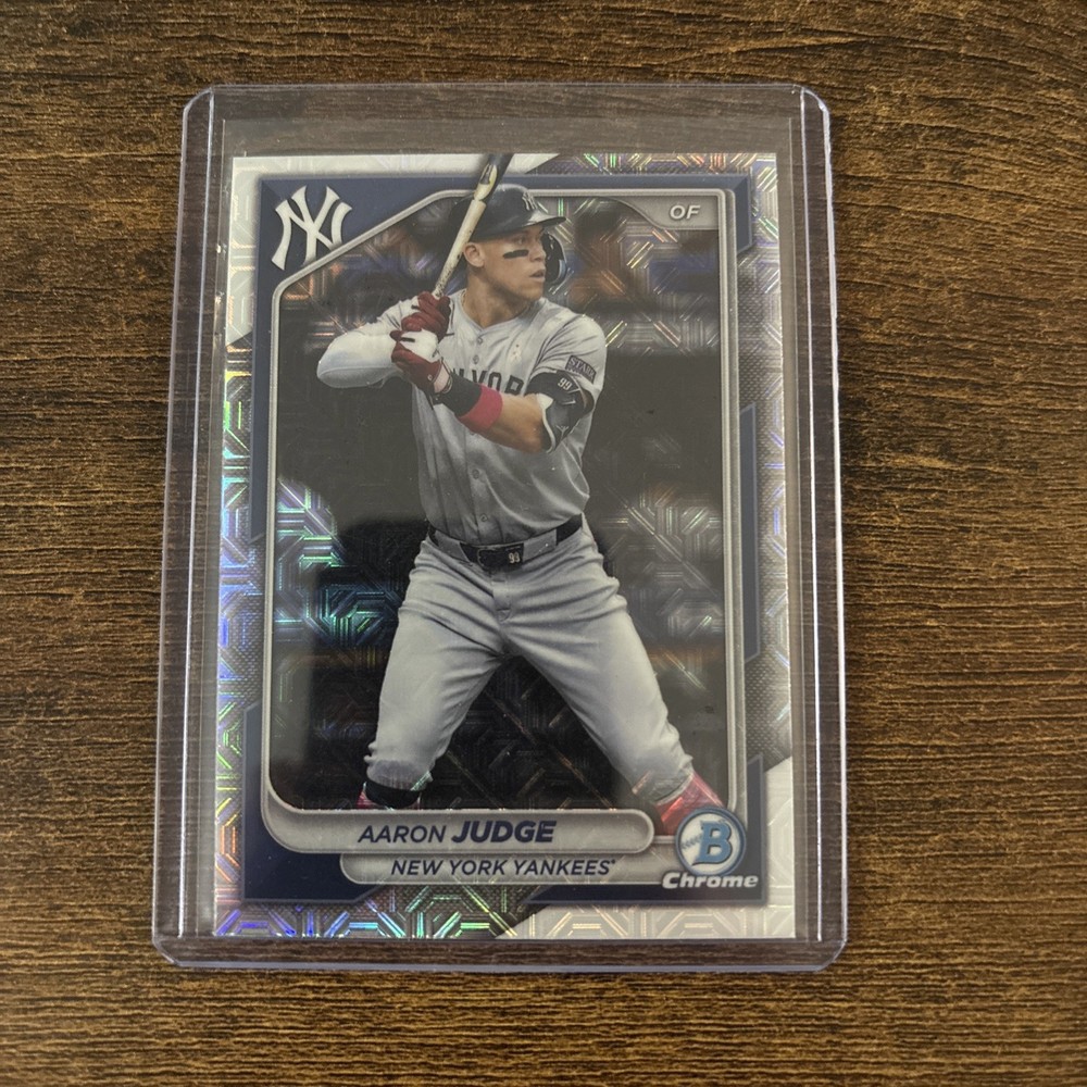 2024 Bowman Chrome - Aaron Judge #80 Mojo Refractor