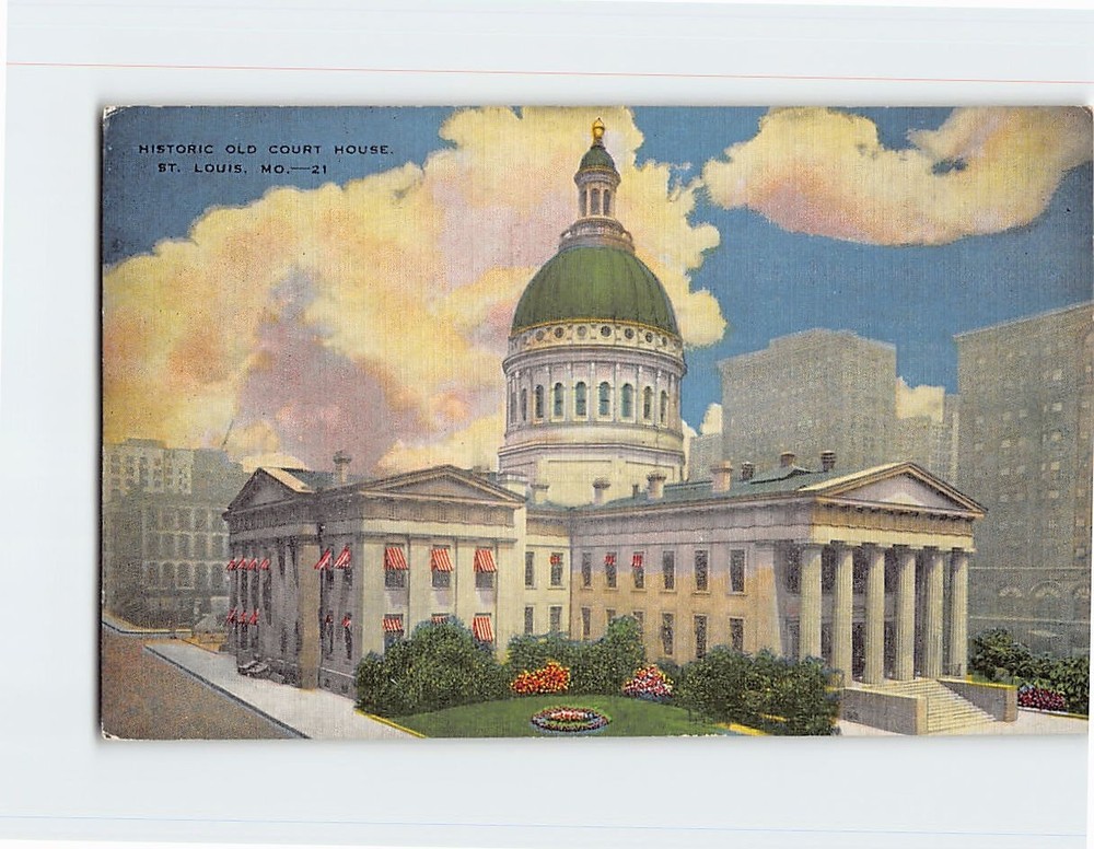 Postcard Old Courthouse St. Louis Missouri USA