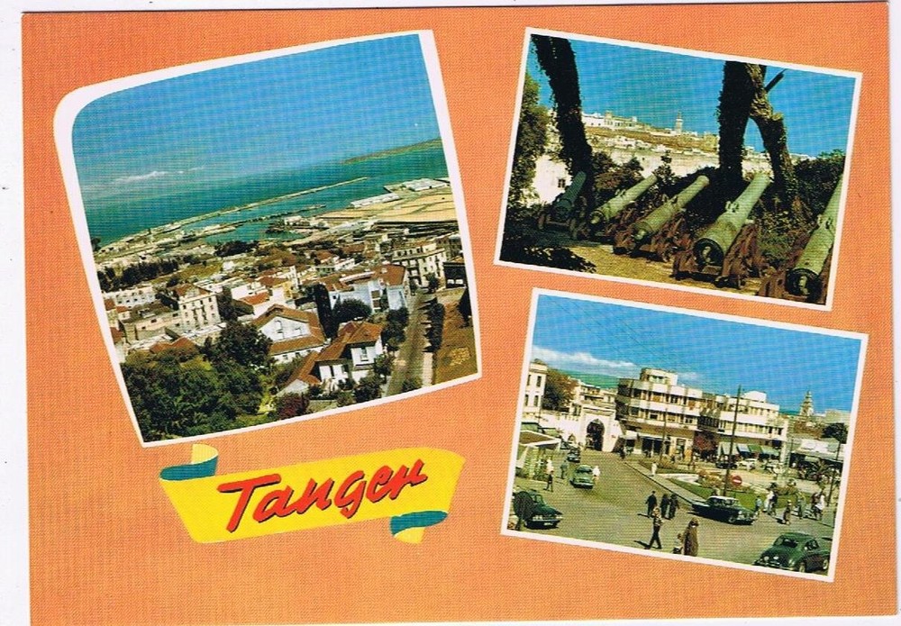 Morocco Postcard Tanger Multi View