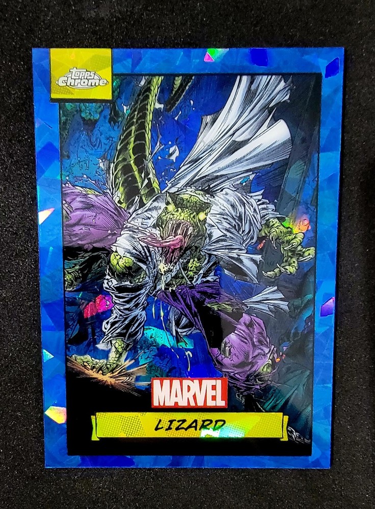 Marvel Sapphire Edition Lizard #128 2024 Topps Chrome