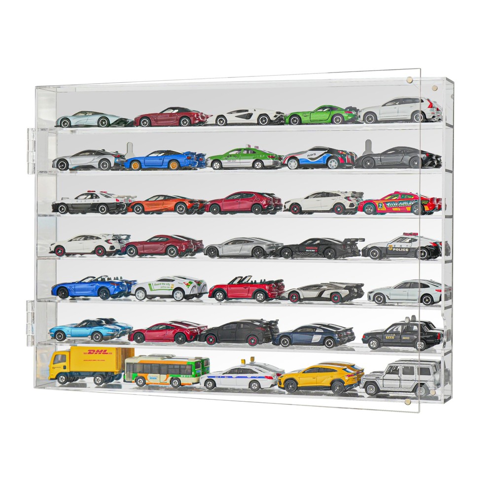 YYDS Model Car Display Case for Toy Cars, Matchbox Cars,1/64 Scale Diecast Di...