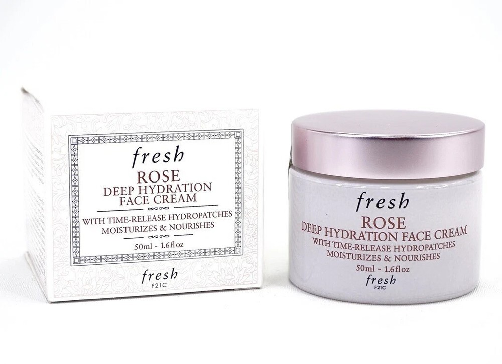 Fresh Rose Deep Hydration Face Cream 50ml New Sealed