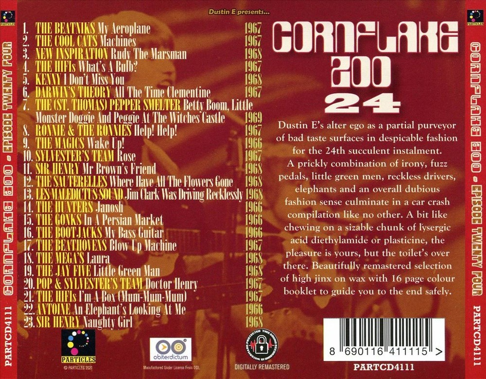 Various Artists Cornflake Zoo, Vol. 24 New Cd