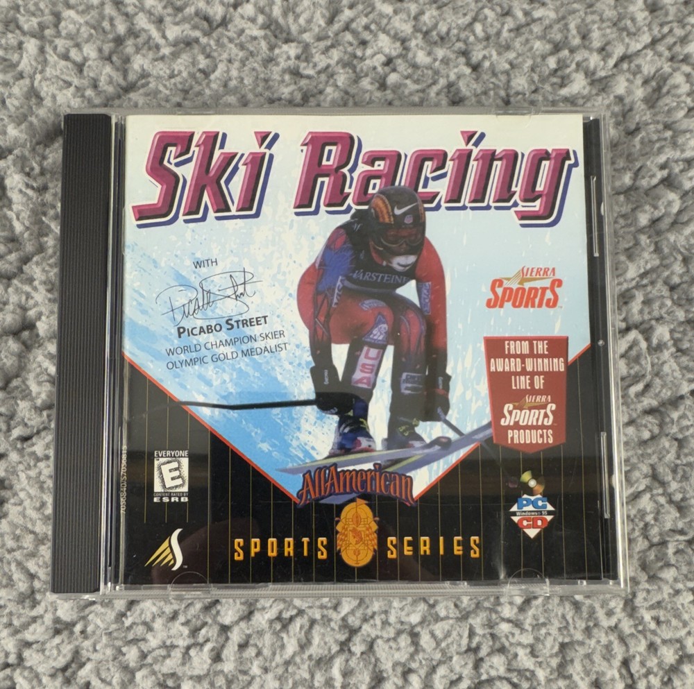 Ski Racing PC CD all american sports series sierra sports featuringPicabo Street