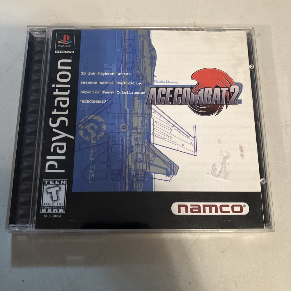 Ace Combat 2 PS1 PlayStation 1 Complete CIB-image