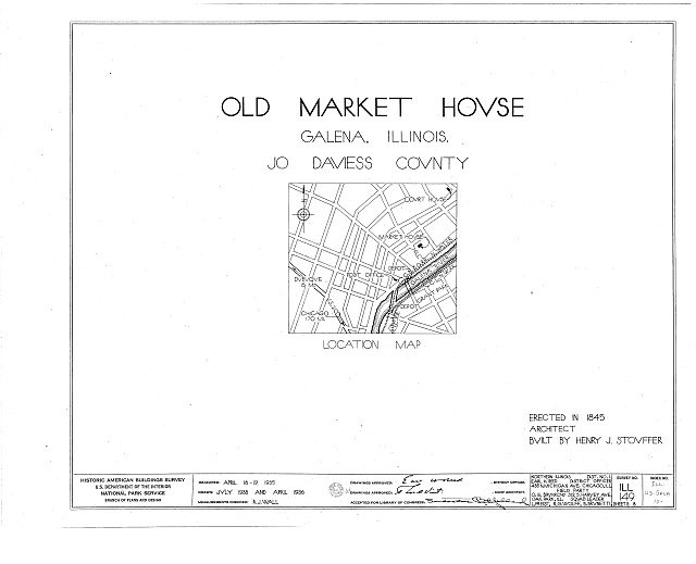 Old Market House,North Commerce & Troy Streets,Galena,Jo Daviess County,IL,12