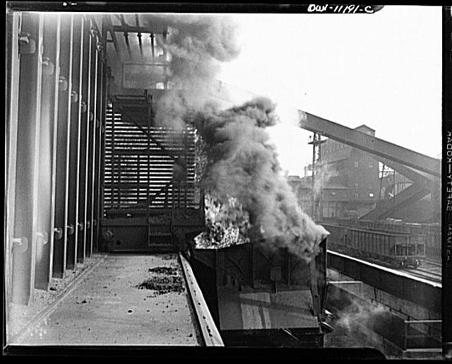 Photo:Detroit Michigan 1910s Coke Hanna Furnaces Great Lakes Steel Corp