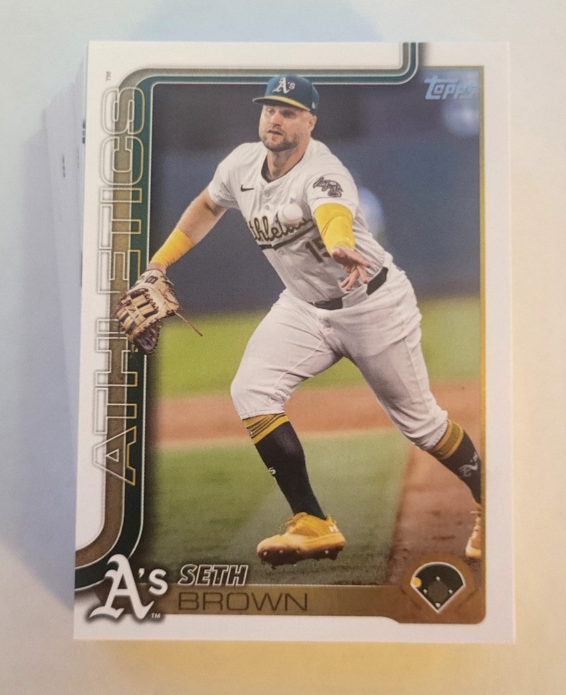 2025 Topps - Athletics (A's) Team Set (Series 1, 2, & Update) - 44 Cards