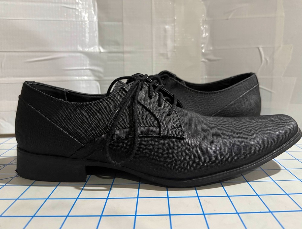 Men's Calvin Klein Black Benton Oxford Dress shoes Size 9