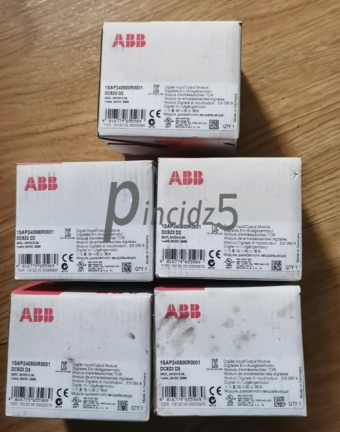 1PCS NEW ABB DC523 1SAP240500R0001 switch input/output module