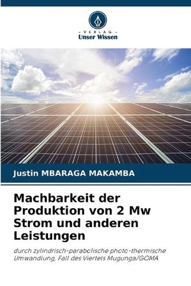 Machbarkeit der Produktion von 2 Mw Strom und anderen Leistungen by Justin Mbara
