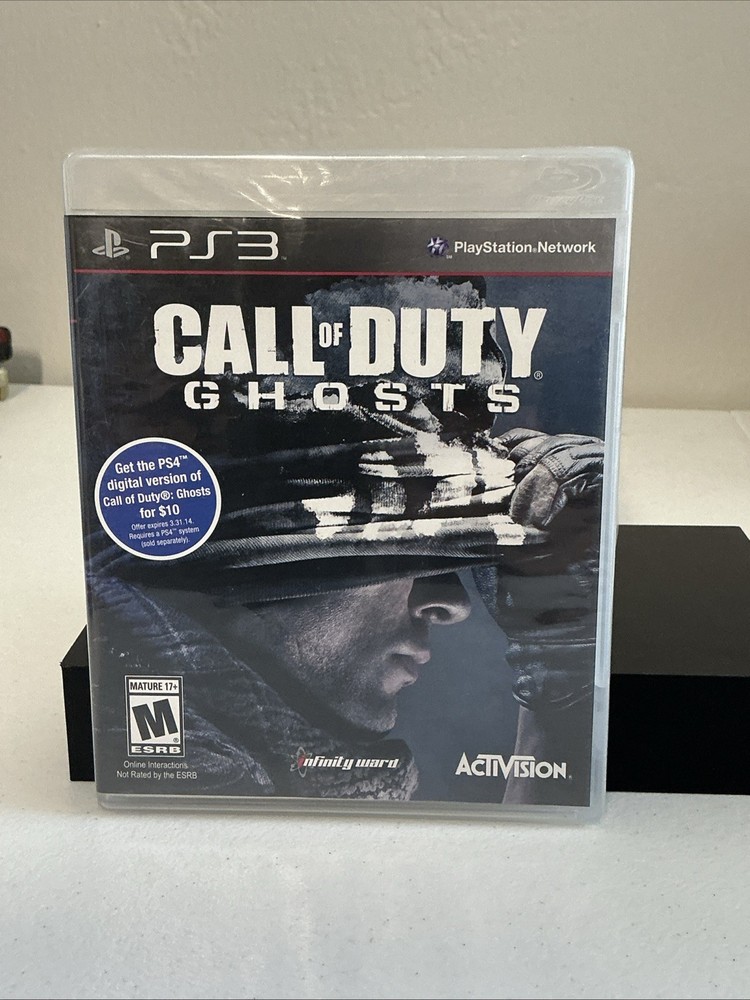PS3 Call of Duty: Ghosts - PlayStation 3 - Standard Edition New Factory Sealed