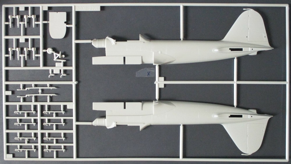 Accurate Miniatures 1/48 Scale IL-2 Stormovik Parts Tree C Kit 3408-image