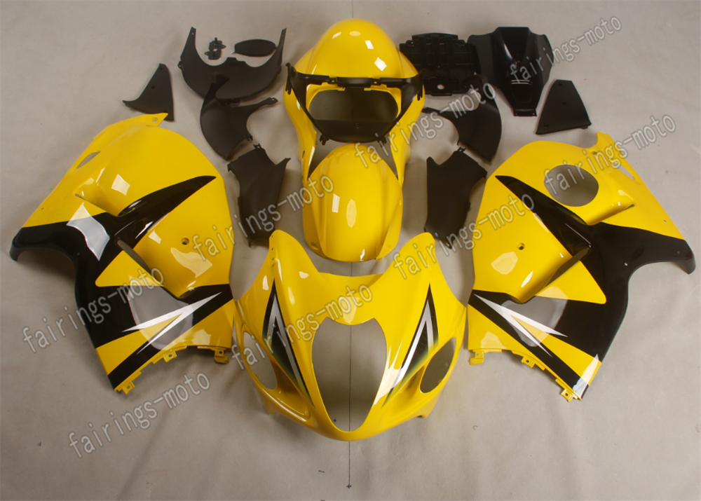 1997-2007 GSXR 1300 Fairing Kit Yellow Black A51 Injection Plastic