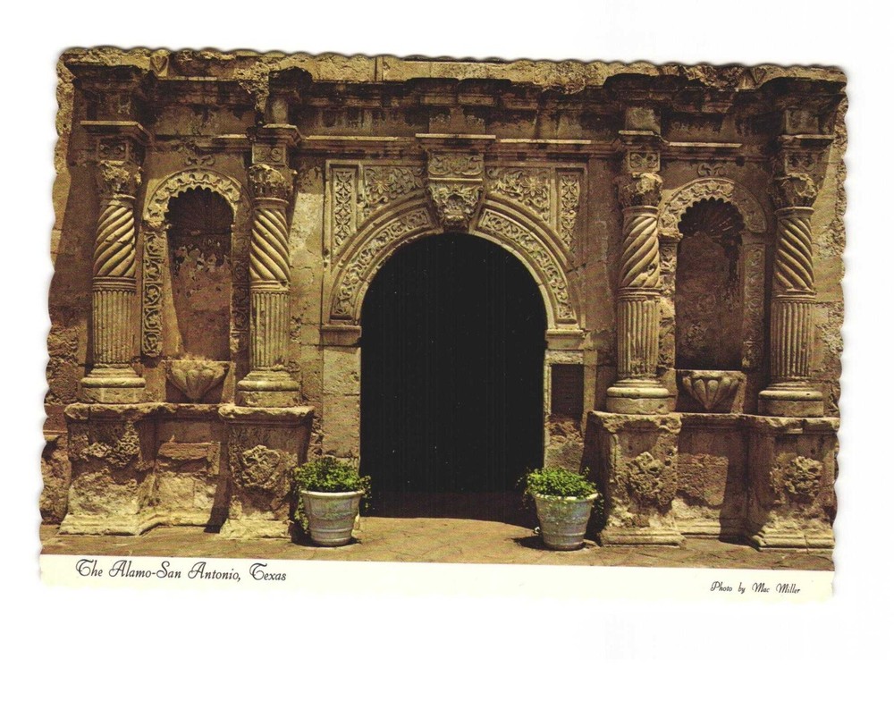 The Alamo San Antonio TX vintage postcard unposted