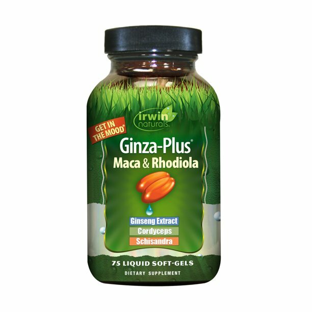Irwin Naturals Ginza-Plus Maca & Rhodiola- 75ct
