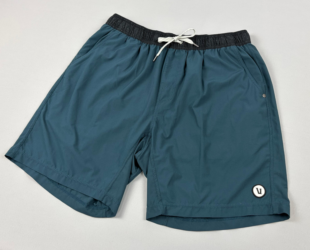 Vuori Kore Shorts Mens XXL Beryl Blue Lined 7