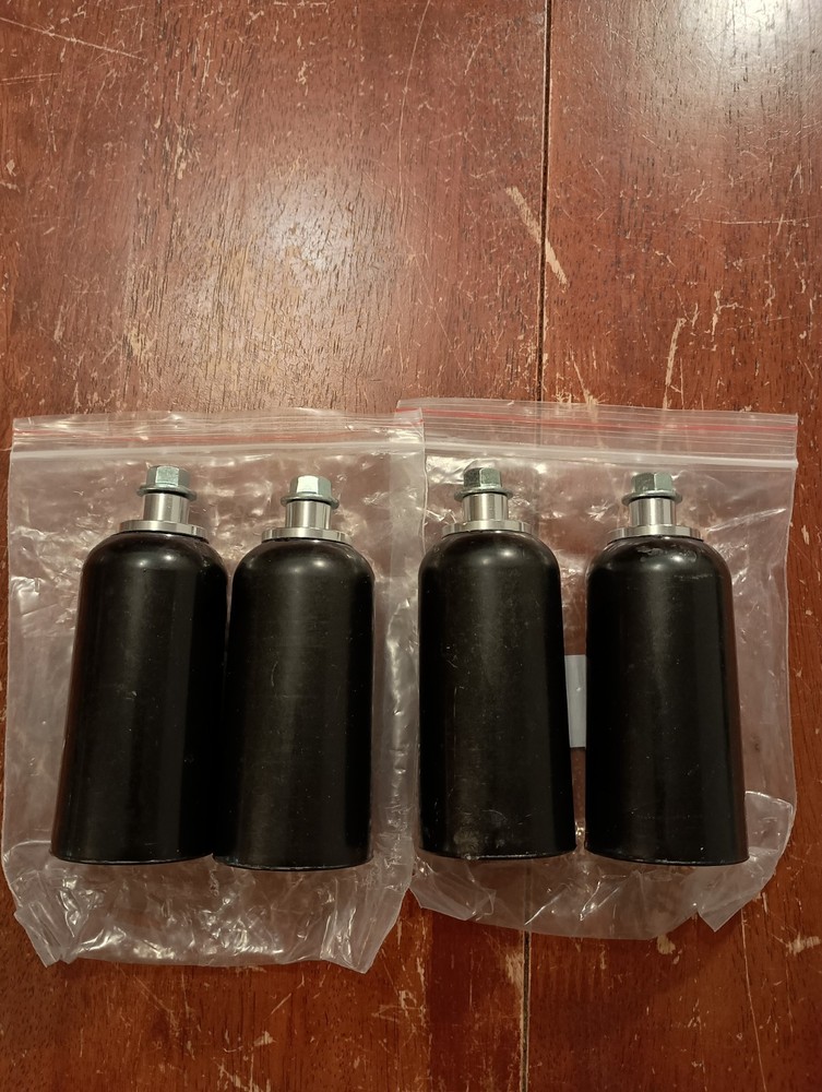 4PCS 12mm Bolt Motorcycle Frame Slider Anti Crash Protectors