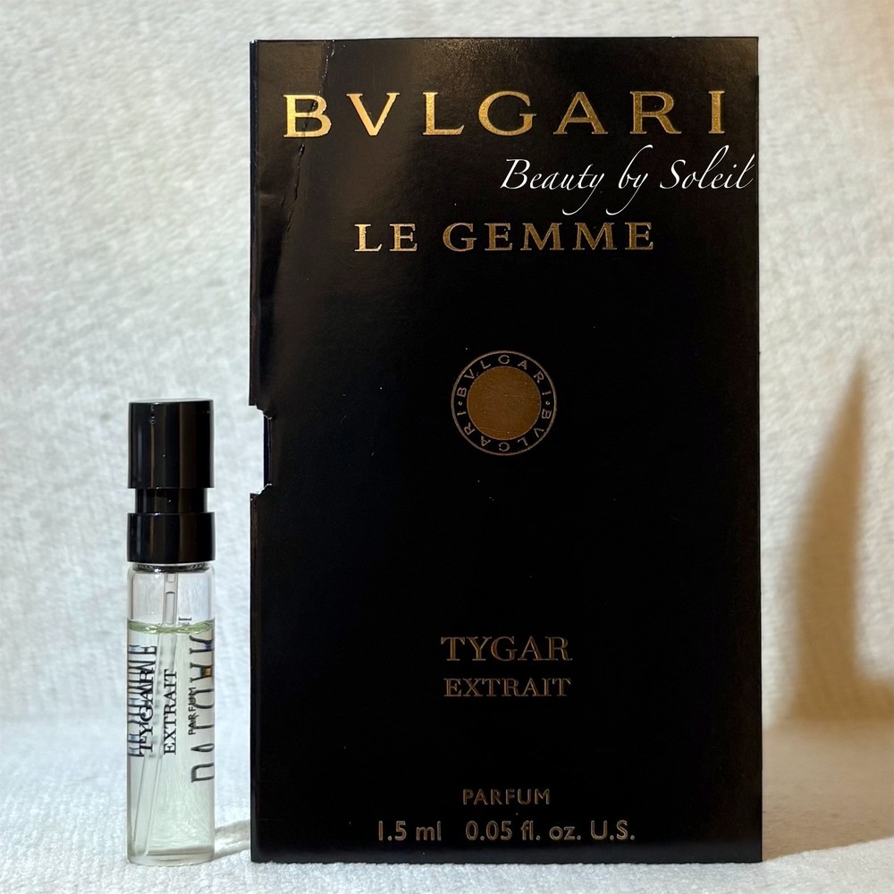 Bvlgari Le Gemme Tygar EXTRAIT Parfum Sample Spray .05oz 1.5ml *New 2026 Release