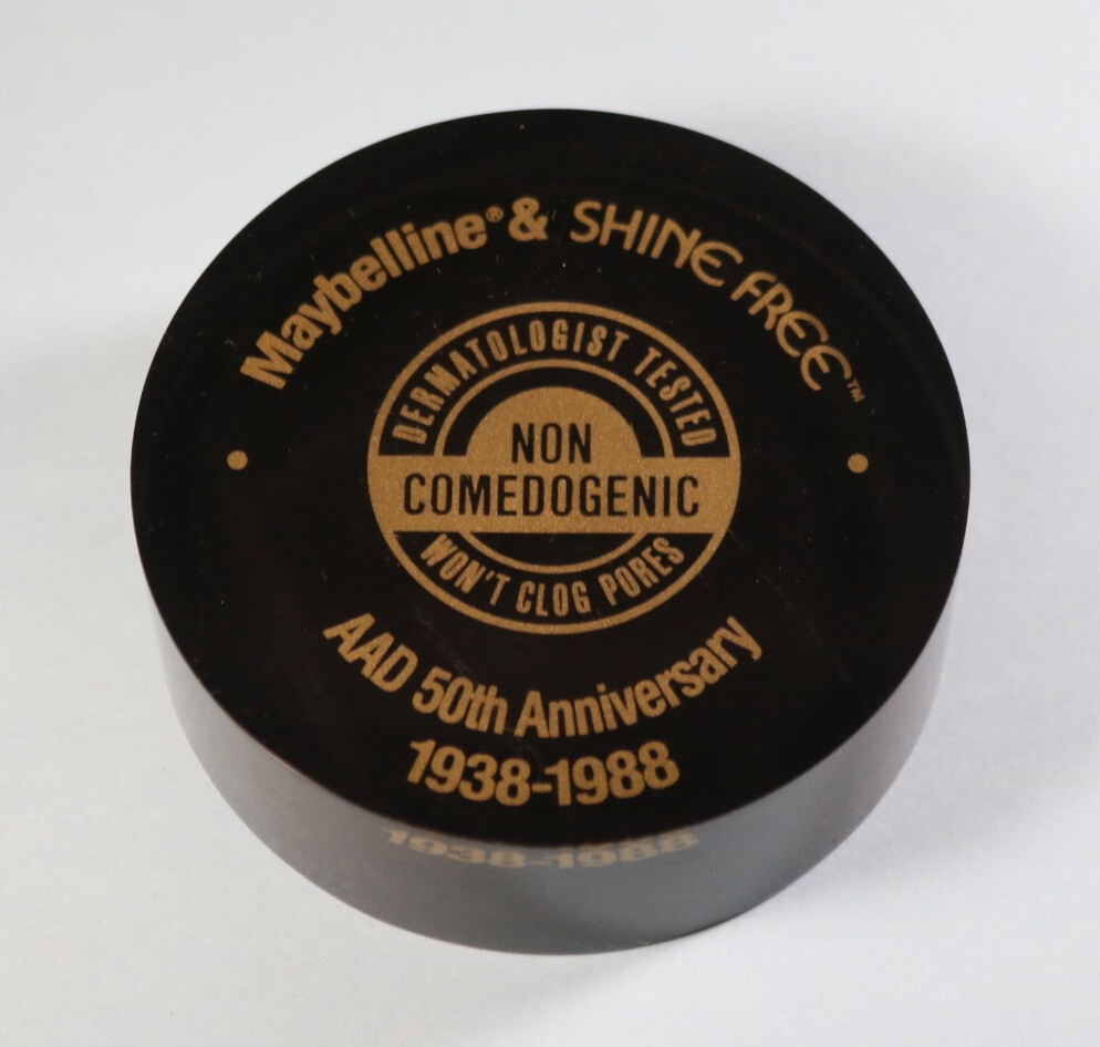 Paperweight American Academy of Dermatology Maybelline Shine Free AAD 50th 1988-image