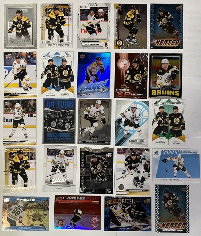 🔥DAVID PASTRNAK🔥HUGE LOT OF 24 CARDS From Various OPC/Spx/UD Sets-See Pics