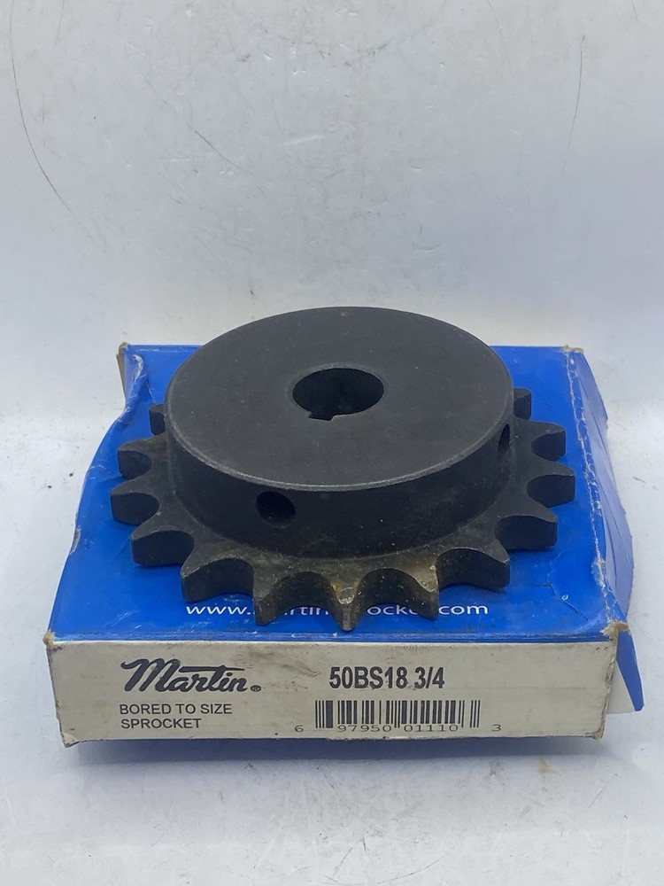 Martin 50Bs18 3/4   Sprocket  50 Chain - 18 Teeth - 3/4